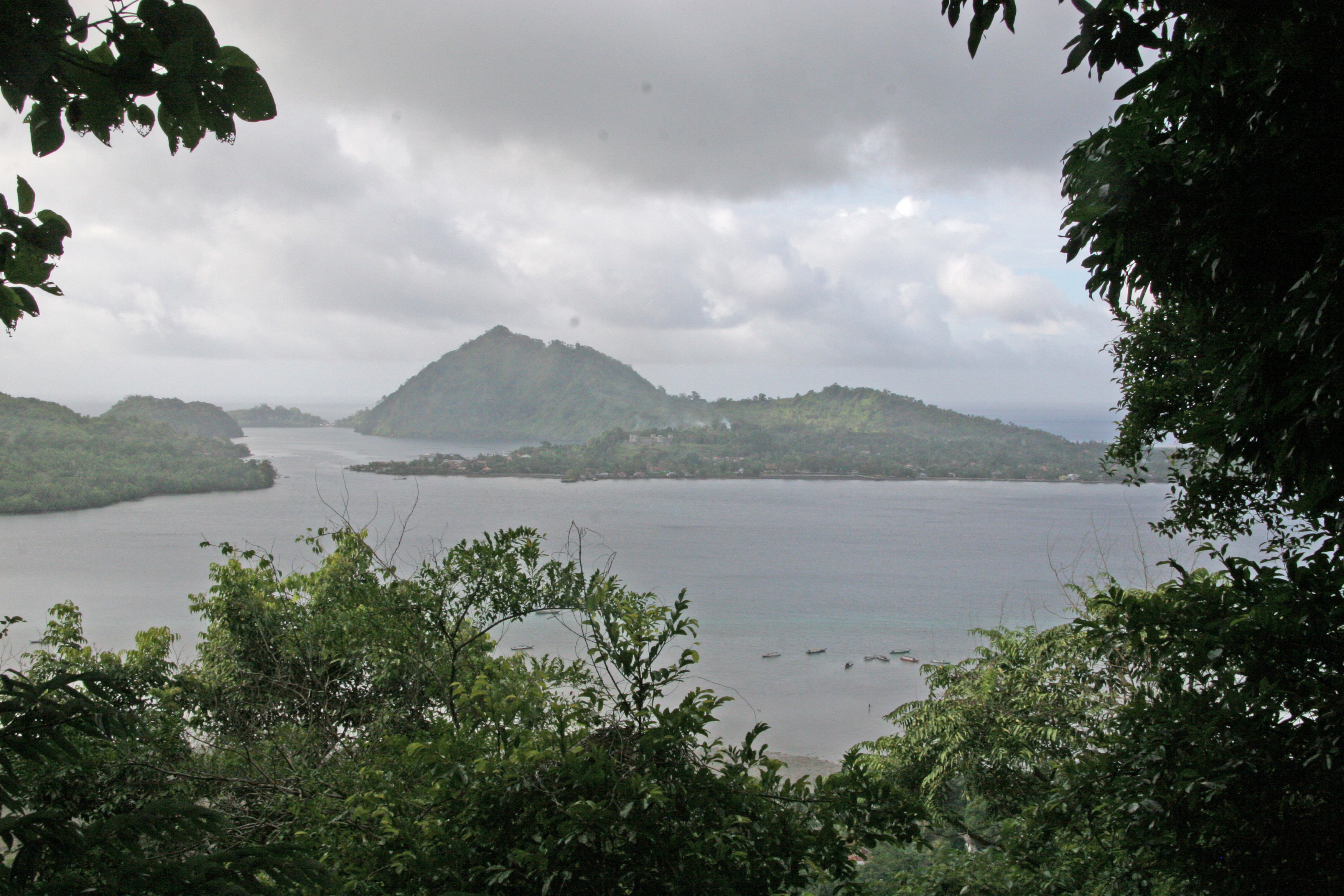 View of Banda from Orang Datang